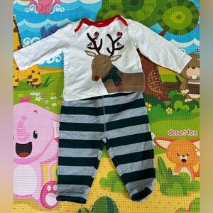 Baby Boden Reindeer Outfit